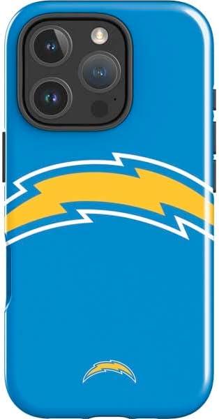 Skinit Impact Phone Case Compatible with iPhone 16 Pro Max - Officially Licensed NFL Los Angeles Chargers Team Motto Design