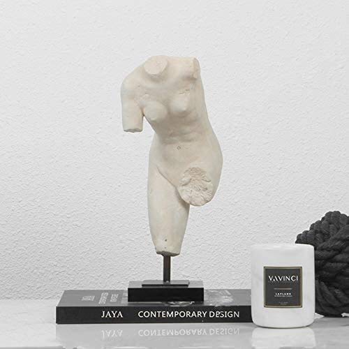 Amazon.co.jp: 彫刻 置物・オブジェ 裸の胴体彫刻、女性