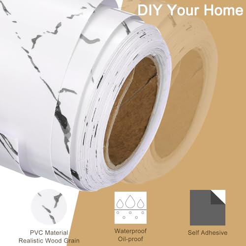 Image of uxcell Wood Grain Tape, 2 inch x33 Ft Self Adhesive Wood Grain Repair Patch for Baseboards, Doors, Floor Repair, Furniture Home Decor Black Line