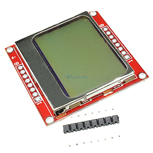 LCD Module Display Monitor White Backlight Adapter PCB 84 * 48 84x48 5110 Screen for Arduino Controller 3.3V Dot Matrix Digital