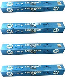 Parafilm M PM998 All-Purpose Laboratory Film, 20" x 50 4-Pack