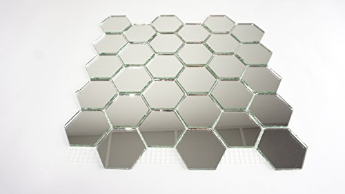 Backsplash Hexagonal Mirror Mosaic Til Buy Online In Malta At Desertcart