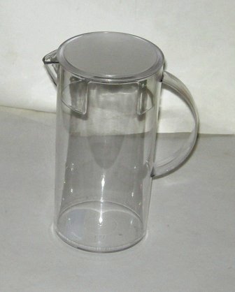Caraffa - bricco - plastica - trasparente - 2