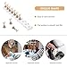 NOLITOY Extended Metal Nail Display Stand for Manicure Nail Art Practice with Curved Base and DIY Beauty Enthusiasts