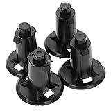 DECOMELODY 4 Stück Kunststoff Nivellierfüße für Elektronische Waagen Universelle Waagenfüße Waagschalen Ersatz Stabiles Waagenzubehör für Reparatur und Wartung