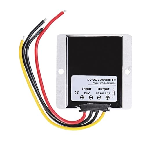 Convertisseur de tension CC/CC 24V 12V protégeant l'électronique de bord