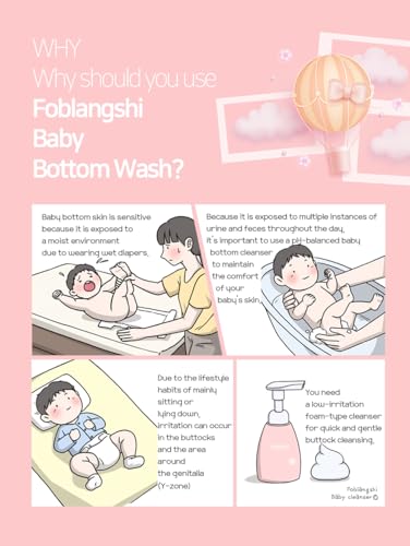 Probiotics-Lacto-Baby-Bottom-Wash-Diaper-Baby-Wash-pH-Balanced-Foam-type-Unscented-Vegan-certified-ingredients-Sensitive-Skin-845-fl-oz-Portable-101-fl-oz-Made-in-Korea