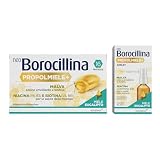 NEO BOROCILLINA Propolmiele+ Gusto Eucalipto e Miele: Spray + 16 Pastiglie, per il Benessere della Gola