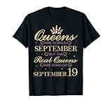 Photo Gallery real queens sono nati il 19 settembre maglietta Photo Gallery real queens sono nati il 19 settembre maglietta