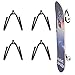 4er-Pack Skateboard-Wandhalterung, Longboard-Wandhalterung, Aufbewahrungsdisplay für Wandhalterungen - inklusive Hardware
