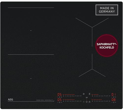 AEG Induktionskochfeld 60cm, Made in Germany, 4 Flex-Kochzonen mit...