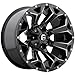 FUEL OFF-ROAD D576 ASSAULT 20X9, 5X5.5/150, 5.79, 20mm GLOSS BLACK MILLED - D57620907057