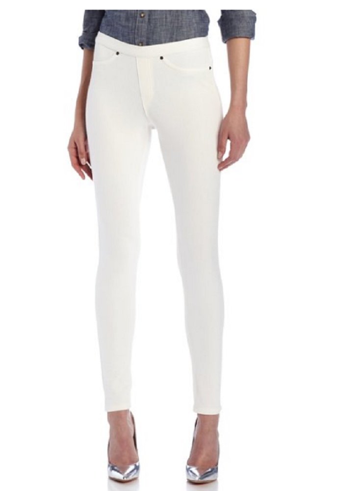 HUE Women's The Original Jeans Solid Leggings