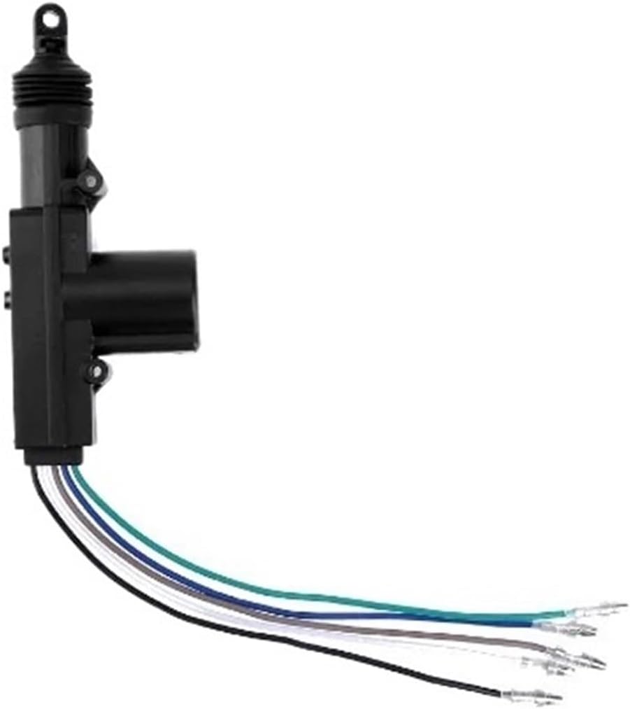 Door Lock Actuator 1-5pcs 2/5-Wire Car Door Power Central Lock Motor Kit Single Type Actuator Electric Door Lock Actuator(5 Wire 2pcs)