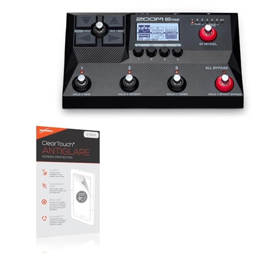 BoxWave Screen Protector Compatible with Zoom B2 Four - ClearTouch Anti-Glare (2-Pack), Anti-Fingerprint Matte Film Skin