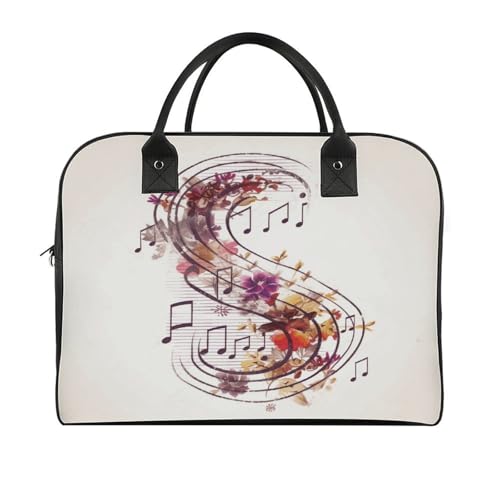 Maletín Floral Ligero para Laptop Unisex miniatura 3