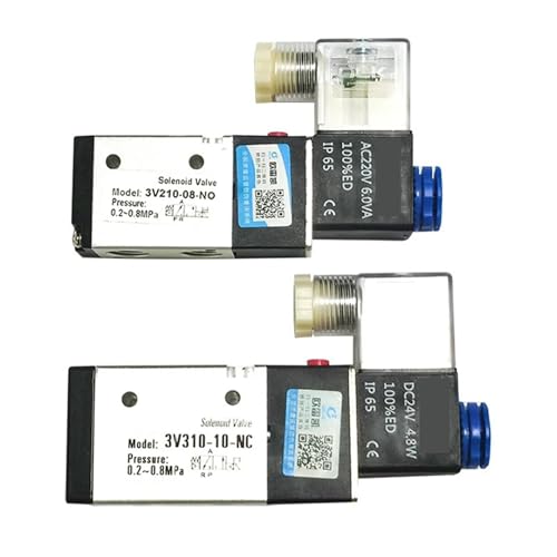 Distributeur pneumatique 3V310-10-NO monostable de commande d'air