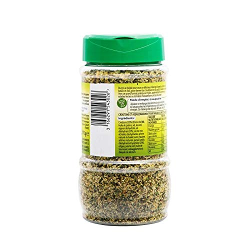 DUCROS - Quelle Salade Croustillante ! Saveurs d'Italie - 170g - Un supplément croquant et savoureux pour toutes vos salades. - Le Lot De 3