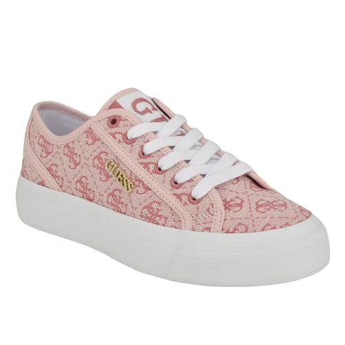 GUESS Women's JELEXA Sneaker, Light Pink 680, 11
