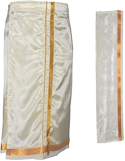 AMIRTHA FASHION Boys KANCHIPURAM PATTU DHOTI (AMFKPD - $P)