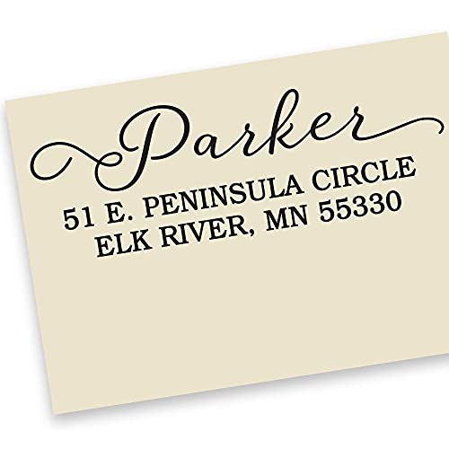 Custom Return Address Stamp - Style Ra240 (Custom Stamp) - Choose From 15 Ink Colors #TOP7