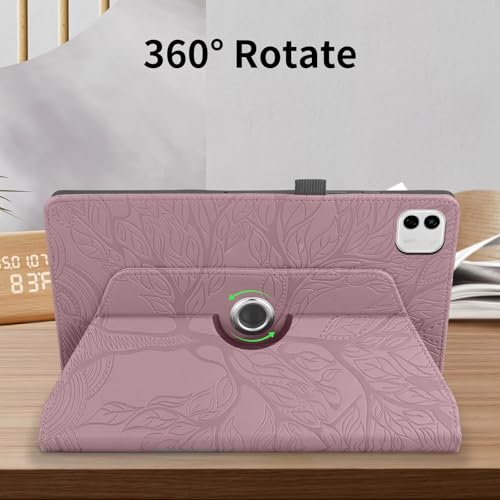 Étui compatible Honor MagicPad 4 12,3 support rotatif 360 cuir synthétique