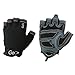 GoFit Men'S Cross Training Glove With Etched Synthetic Leather Palm (Black, X-Large)