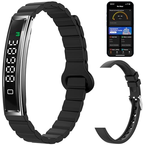 CNBRO Smart Bracelet Fitness Tracker Heart Rate Monitor...