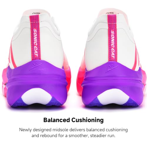 Sonic Cat Men's Marathon Running Shoes Dual Carbon Plates & Dual Midsole Fashion Workout Shoes by Sonic Cat - Used condition - Image 3