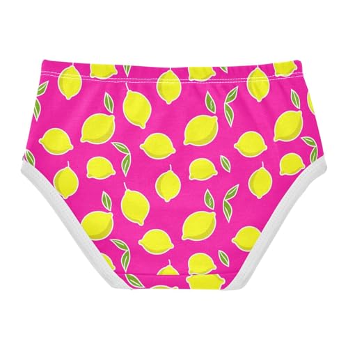 Fruit Lemon Pink Toddler Girls's Underwear 2T 23029002