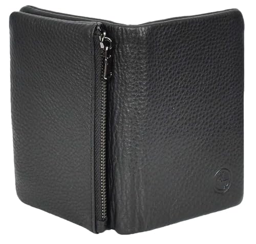 Portefeuille fin en cuir véritable de qualité supérieure A162 - 3