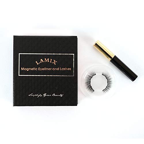 LAMIX Magnetic Eyeliner and Lashes Magnetic Eyelashes Kit False Lashes 1 Pack