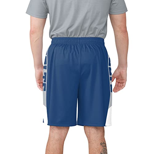 Image of FOCO NFL Mens NFL Team Logo Side Stripe Training Shorts