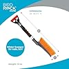 BIRDROCK HOME Snow Brush with Detachable Ice Scraper for Car - Flexible Snow Remover and Windshield Cleaning Tool with Wide Bristle Brush - Winter Sweeper for Auto, SUV - Size: 24" L x 9" W - 1 Pack #2