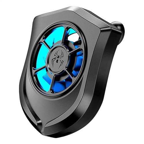 ENFRIADOR DE TELéFONO MAGNéTICO - ENFRIADORES DE TELéFONO MAGNéTICOS RECARGABLES POR USB VENTILADOR DE ENFRIAMIENTO DE TELéFONO CELULAR PORTáTIL RADIADOR DE TELéFONO MóVIL VENTILADOR DE TELéFONO NEGRO
Enfriador de teléfono magnético - Enfriadores de teléfono magnéticos recargables por USB Vent...