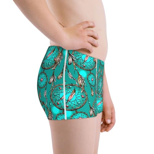Boys' Cotton Boxer Brief Soft Underwear-Boho Dreamcatcher2