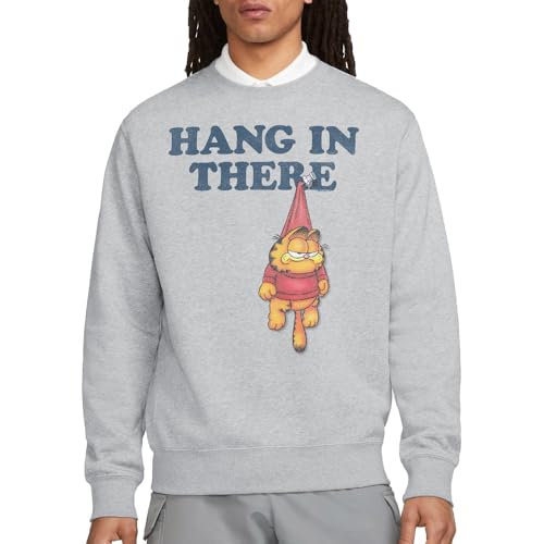 Sweatshirt Garfield Hang in There pull-over anti-stress confortable au quotidien