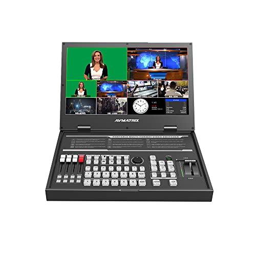 Image of AVMATRIX PVS0615U 6CH SDI /HDMI Multi-Format Livestream Video Switcher (PVS0615U)