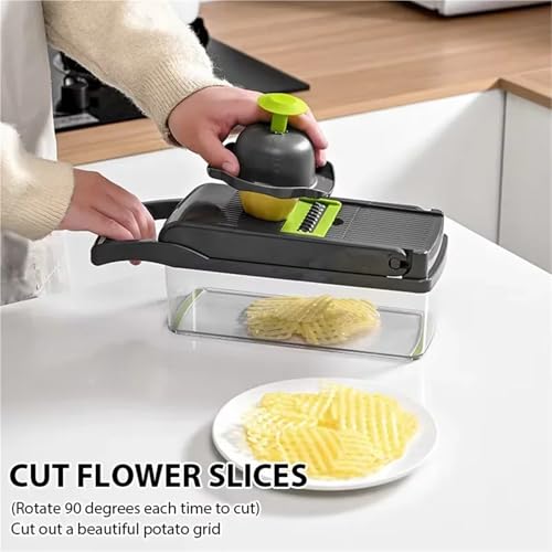 Cortador Multifuncional de Cocina 5 en 1 Manual miniatura 4