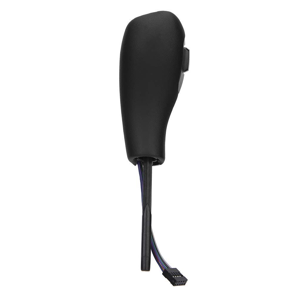 Pomo de engranajes LED para E46 E60 E61 E63 E64 Botón de cambio de marcha, Pomo de palanca de cambios automático (carbono)