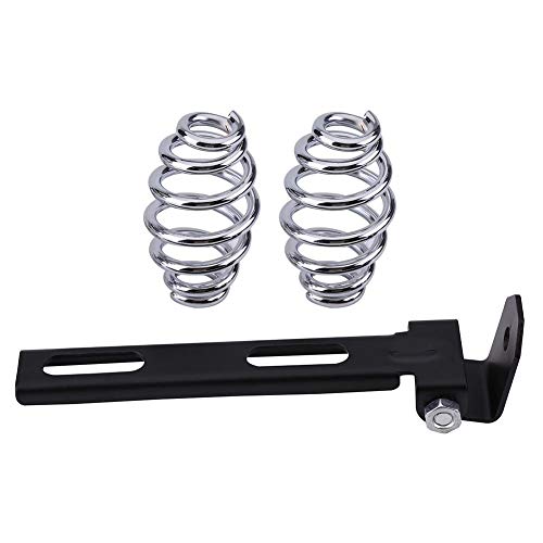 Solo zadel, motorzadel Solo veer Comfortabel Handige installatie met schokabsorberende soloveren voor Bobber Custom - Image 3