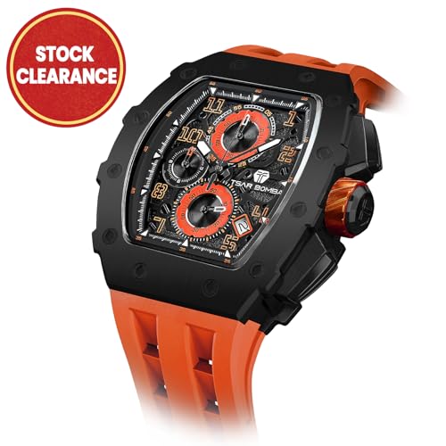 Image of TSAR BOMBA Mens Watch for Men Waterproof Men's Wrist Watches Gift for Men