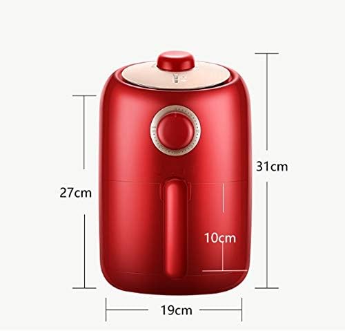 2L Mini Electric Air Fryer rotary knob design Multifunctional Oil-free French Fries Food Household Frying Pot