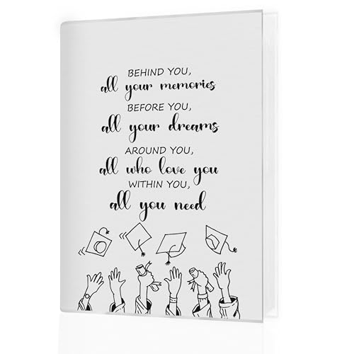 Álbum de fotos para graduación 4x6, regalos para graduados, álbum pequeño inspirador con 18 bolsillos para 36 fotos miniatura 1