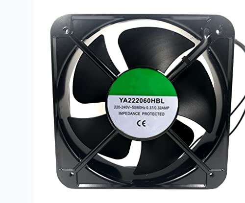Ventilateur de refroidissement 220V 0.32A format carré 60mm pour l'intégration technique
