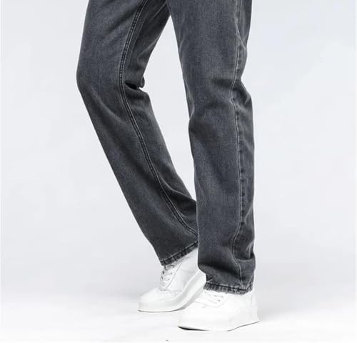 Men's Jeans with Pockets, Korean-Style Fashionable Cotton Jeans for Trendy Layering.2