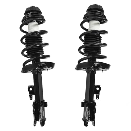 Image of Detroit Axle - Struts Shock Kit for 2010-2013 Kia Soul 2 Front with Coil Spring Assembly Rear Absorbers Sway Bar End Links 2011-12 Replacement Suspension