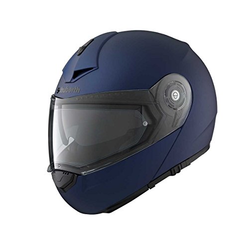Preisvergleich Produktbild SCHUBERTH C3 Pro Matt Blau Motorradhelm, Farbe blau, Größe XL (60 / 61)