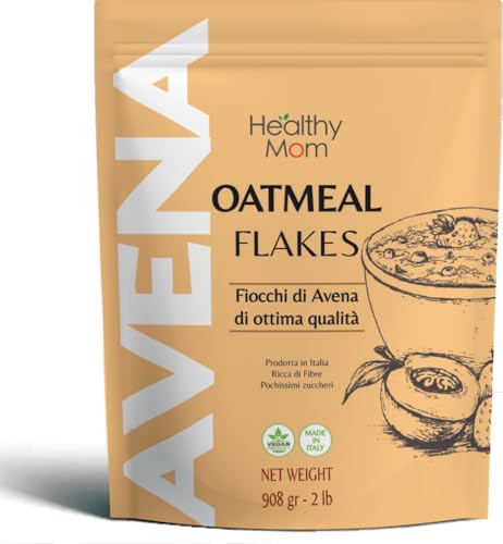 Healthy Mom Copos de Avena Finos - 908gr - sin azúcar