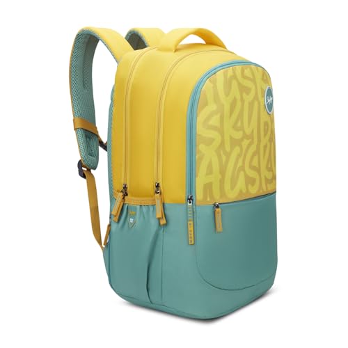 Image of Skybags Klan Plus 37L Casual Backpack for Boys & Girls with 3 Compartments & Adjustable Shoulder Strap | Quick Access Front Pocket | Pencil Pouch | Perfect for School & Travel- Unisex